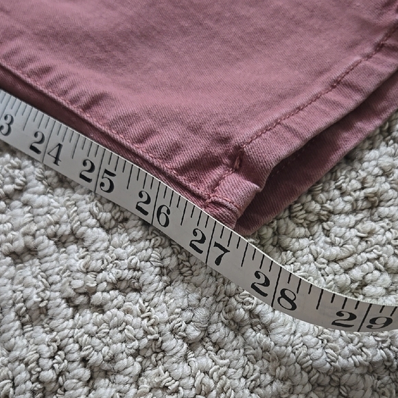 Trendy Pink Straight Leg Denim Jeans - Picture 7 of 7